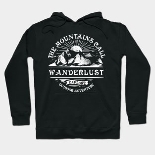 Wanderlust - The mountains call Hoodie
